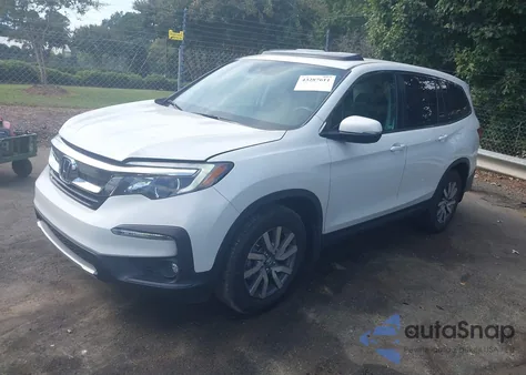 2021 Honda Pilot 2Wd Ex-L from USA, damaged, VIN 5FNYF5H55MB010190